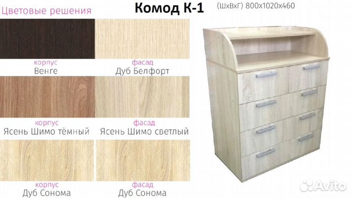 Комод К-1. Стенд