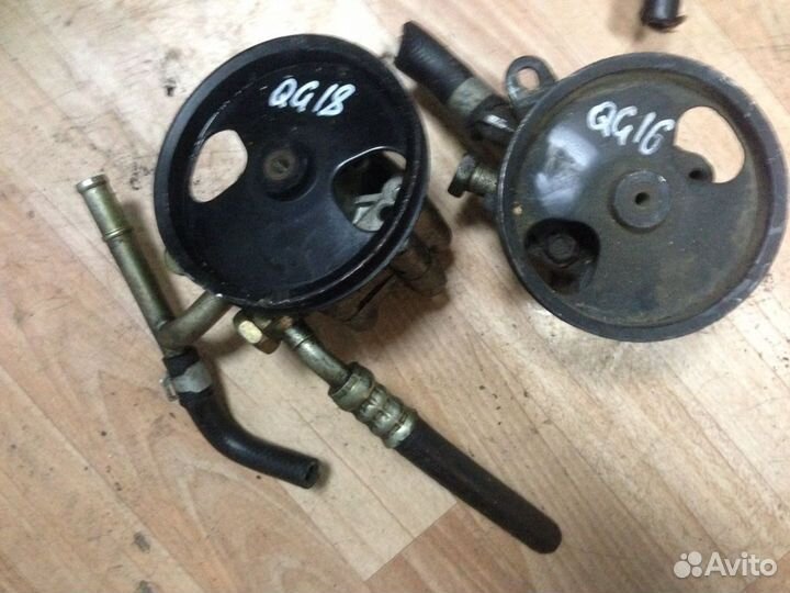 Насос гур Nissan primera qg16de