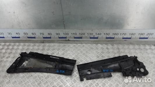 Накладка декоративная (жабо, дождевик) peugeot 406