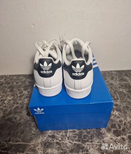 Adidas Superstar white black оригинал