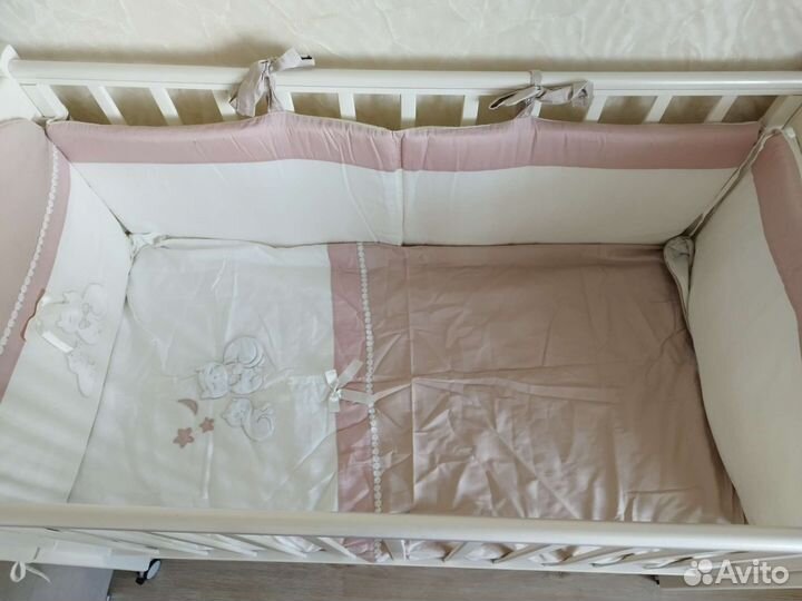 Бортики в детскую кроватку бу