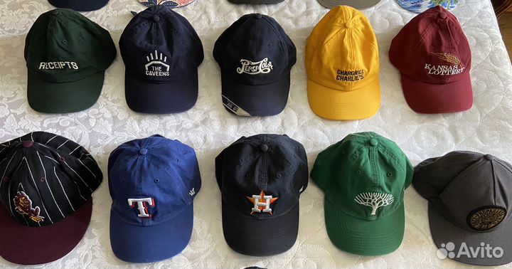 Винтажные американские кепки/бейсболки