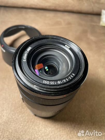 Объектив Sony e 18-135mm f3.5-5.6 oss FE NEX E-Mou