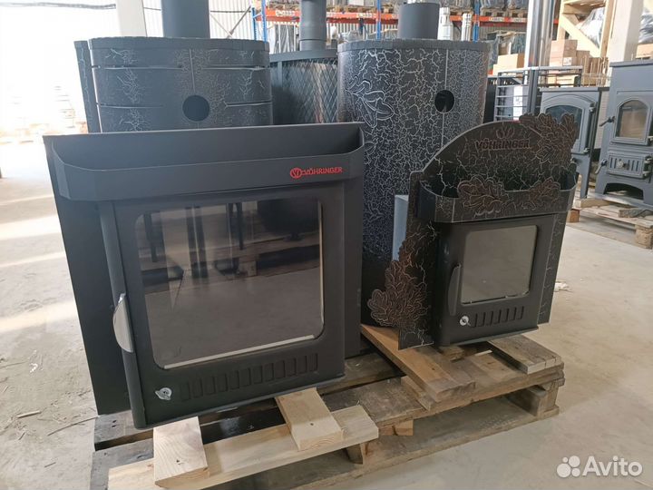 Печь дровяная для бани