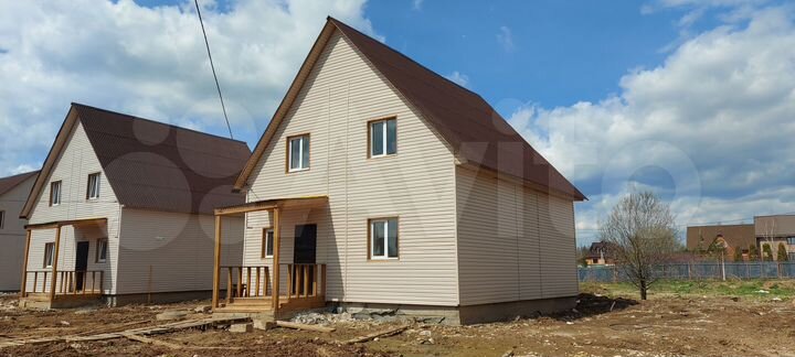 Коттедж 112 м² на участке 4,5 сот.