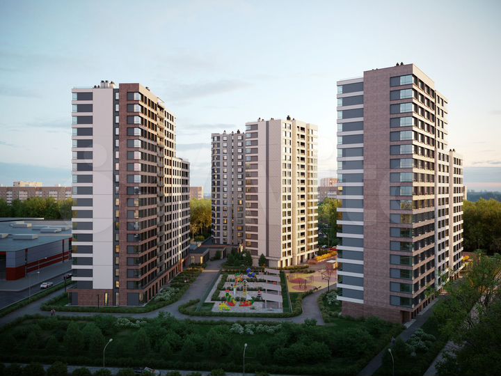 2-к. квартира, 54 м², 11/18 эт.