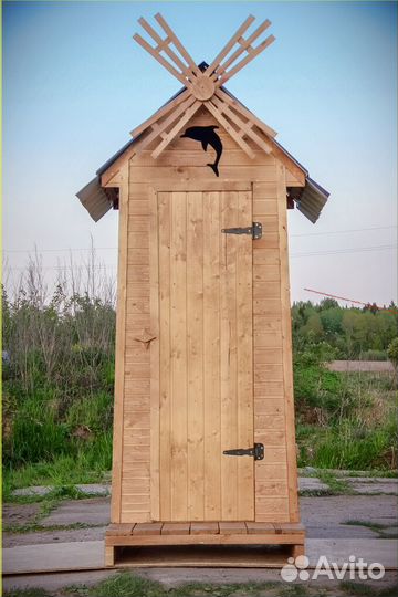 Уличный туалет с установкой DRE446