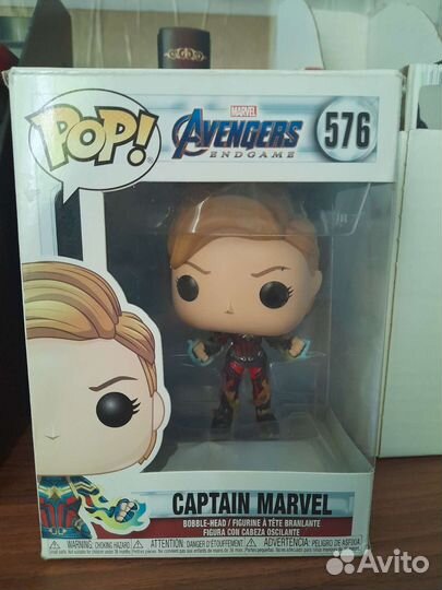 Коллекционная фигурка funko pop Captain Marvel