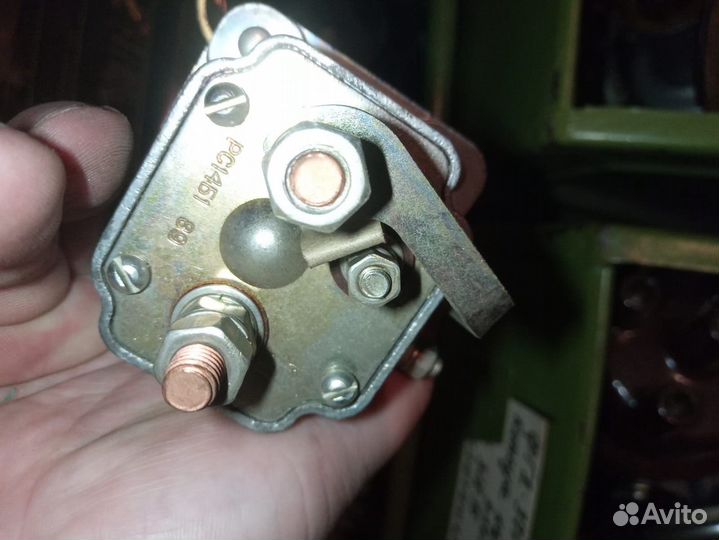 Реле втягивающее рс-14Б1 газ 21, Москвич 408, ЗИЛ