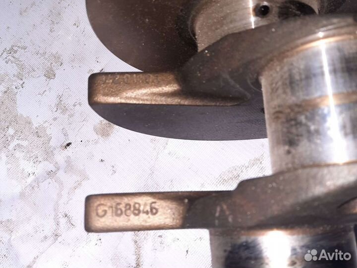 Коленвал Porsche cayenne 4.5 955