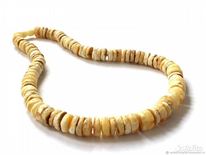 Бусы лечебные из натурального янтаря