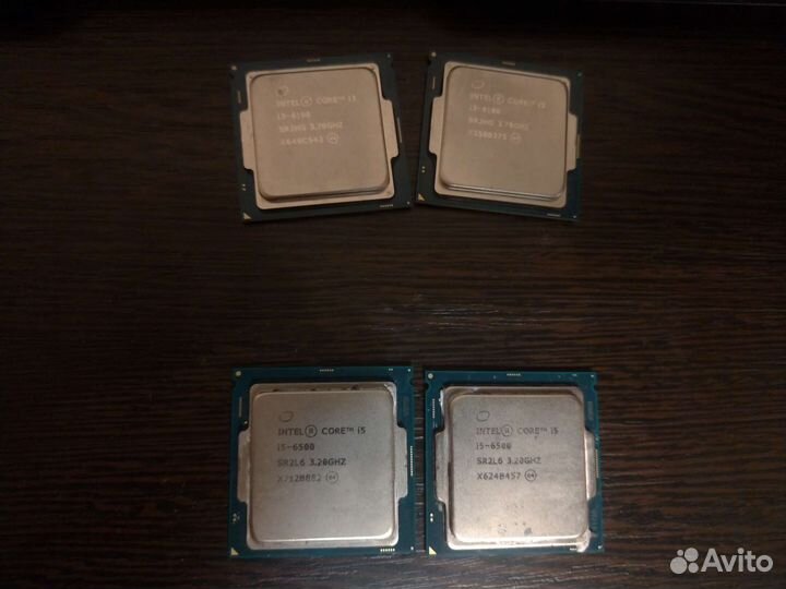 Процессоры LGA1151: intel Core i3/i5-6500, i7-6700