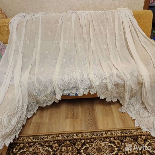 Шторы тюль аркой