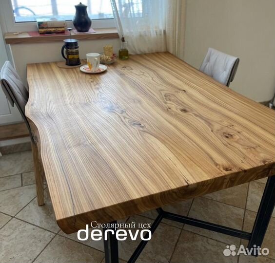 Столешница из массива дерева под заказ