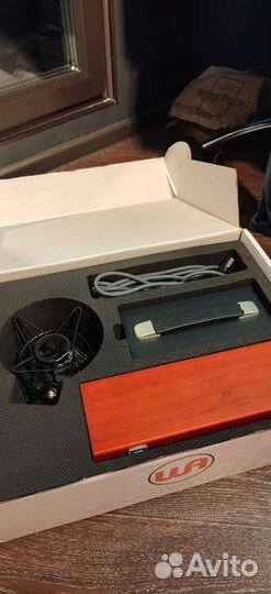 Студийный ламповый микрофон warm wa-251