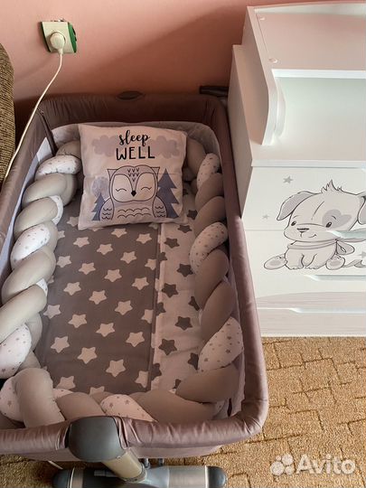 Бортики в детскую кроватку