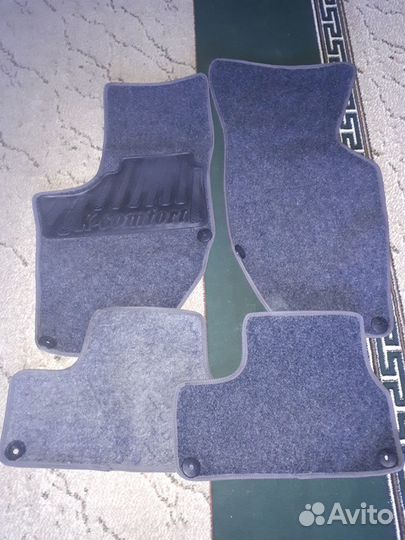 Коврики для Калины 2 ворсовые
