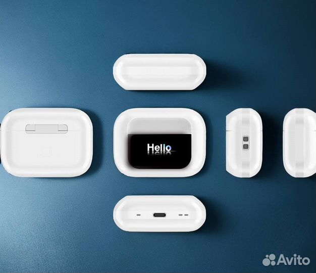 Беспроводные наушники airpods pro 2 с экраном