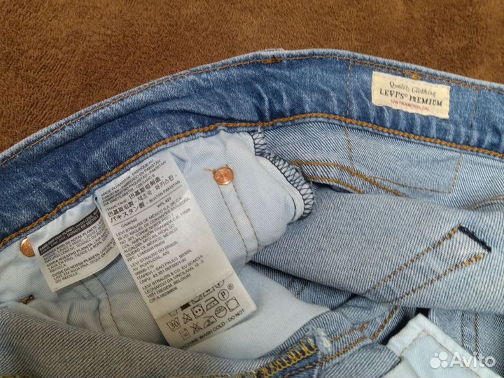 Джинсы мужские levis skinny taper 32/30