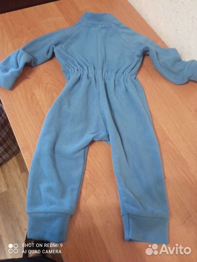 Флисовый комбинезон 92