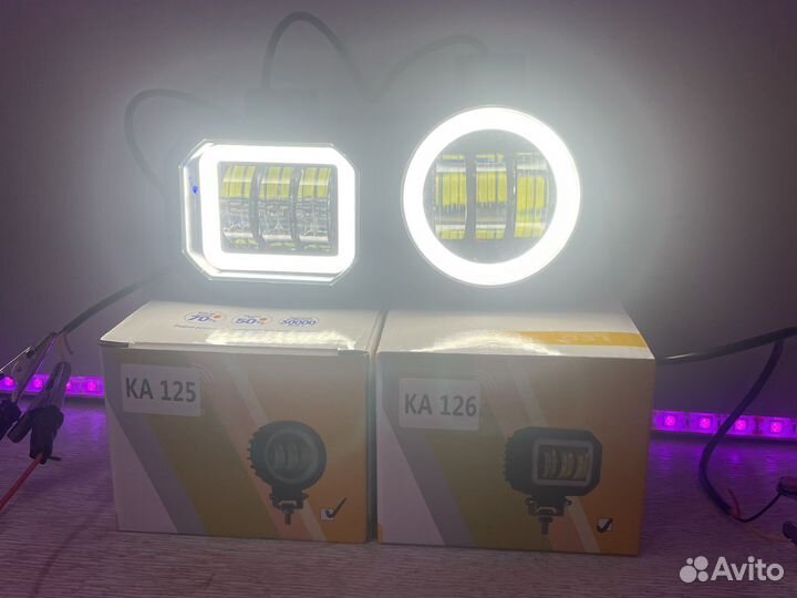 Противотуманные фары led универсальный