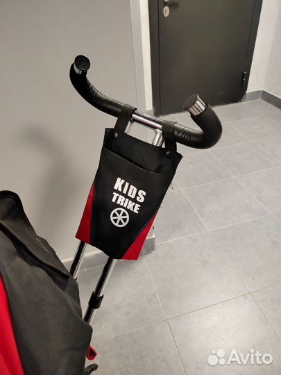 Велосипед коляска детский трёхколёсный