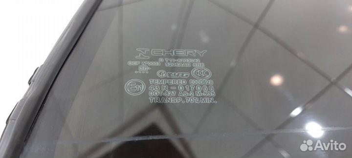 Стекло двери заднее правое глухое