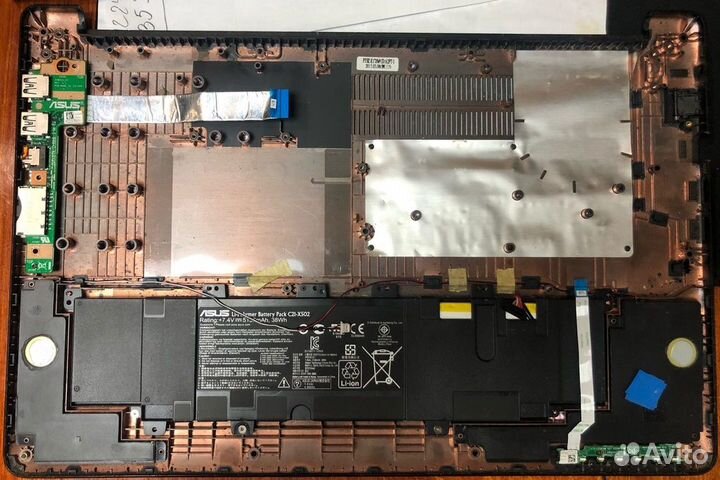 Комплектующие asus x502