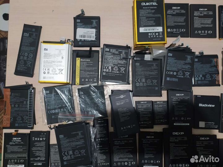 Аккумуляторы Dexp, Xiaomi, Blackview, Oukitel, FP