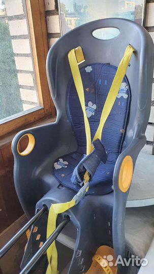 Детское велокресло на багажник