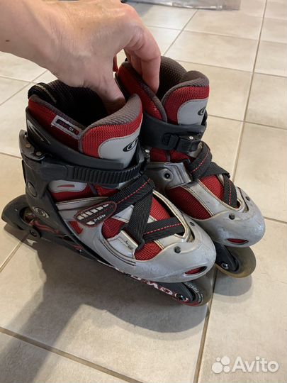 Коньки роликовые salomon р.33-38