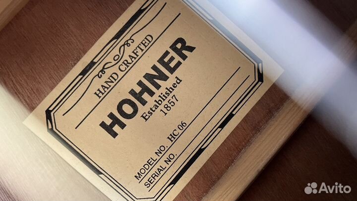 Классическая гитара Hohner hc06