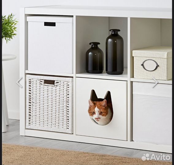 Домик для кота в стеллаж