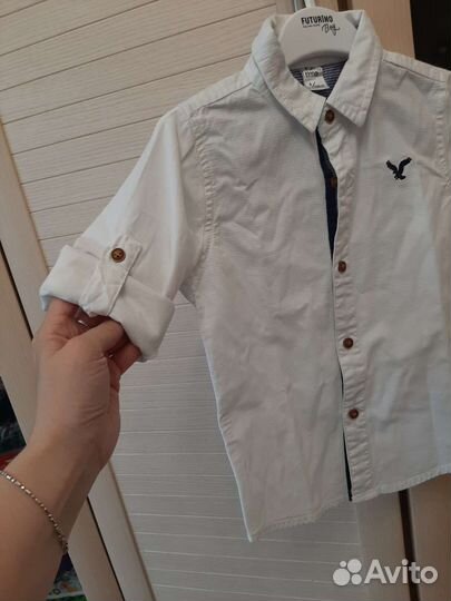 Рубашка на мальчика размер 104