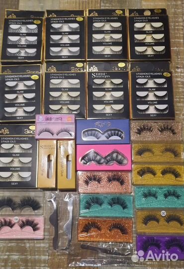 Накладные ресницы пакетом