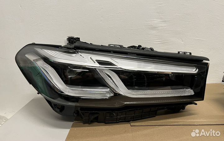 Фары BMW 5 G30 LED adapt chrom рест в сборе6