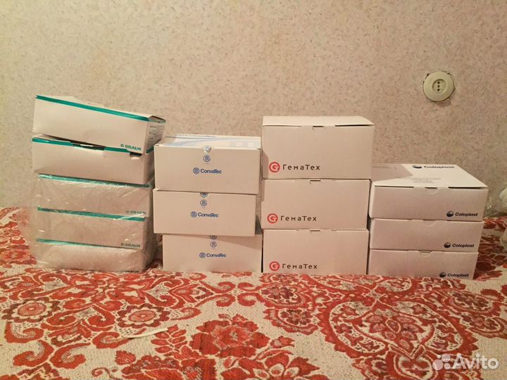 Калоприемники coloplast 174550, Braun, ConvaTec 42