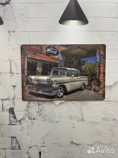 Декор на стену ретро авто