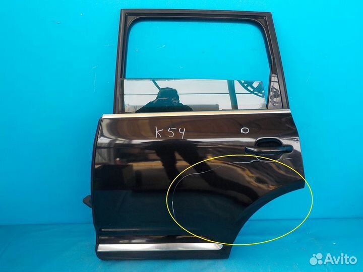 Дверь задняя левая volkswagen Touareg 2002-2010