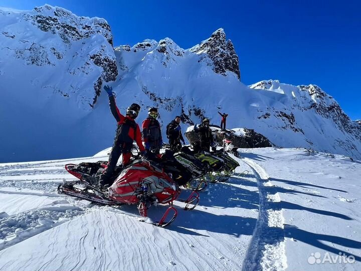 Прокат снегоходов