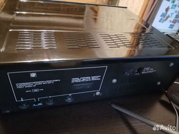 Дека кассетная вильма 207