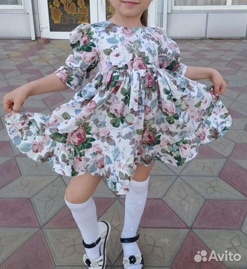 Платье для девочки 104 110