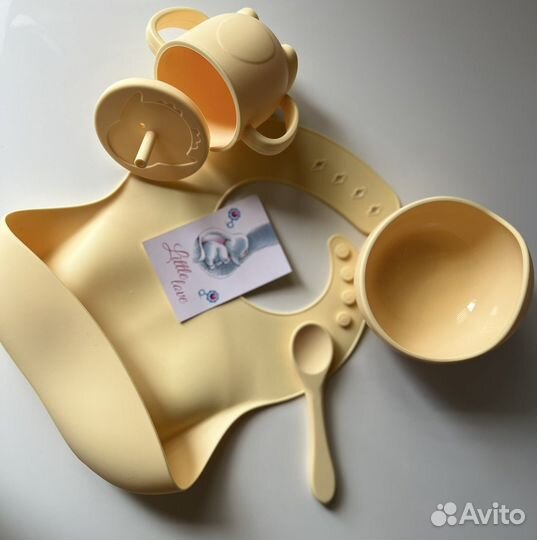 Силиконовая детская посуда в ассортименте