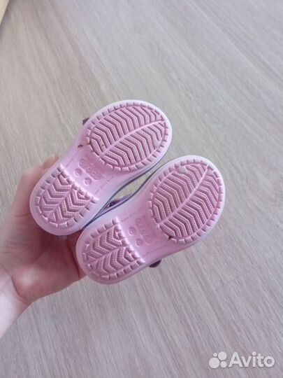 Сандалии для девочки crocs c4