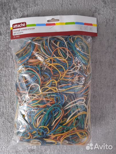 Резинки канцелярские