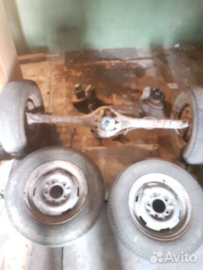 Задний мост на москвич 2140