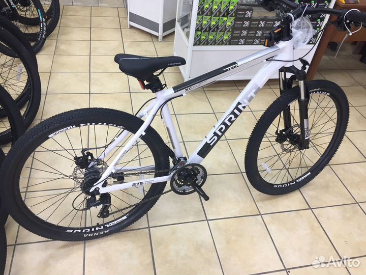 Облегченный велосипед tech team sprint 27.5