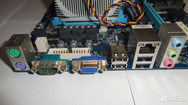 Материнская плата Gigabyte+процессор AMD+кулер