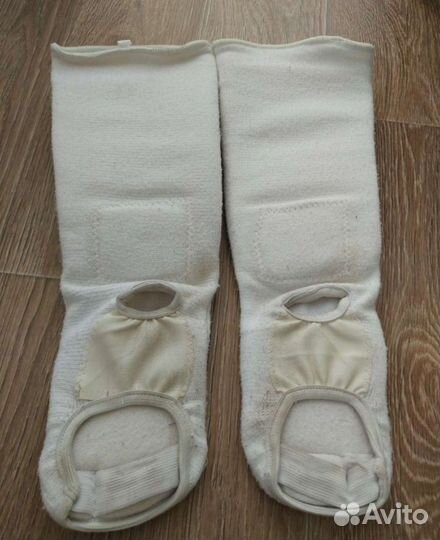 Защита для единоборств (защита голени и перчатки)