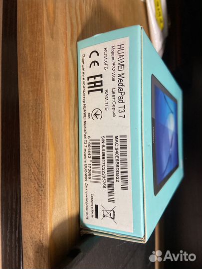 Планшет huawei mediapad t3 7